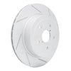 810-13017R Geoperformance Slotted Brake Rotor, 2005-2007 Subaru, Position: Rear Right - image 2
