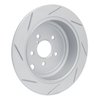 810-13021R Geoperformance Slotted Brake Rotor, 2008-2015 Subaru, Position: Rear Right - image 4