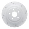 810-13032R Geoperformance Slotted Brake Rotor, 2000-2006 Subaru, Position: Rear Right - image 1