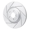 810-20020L Geoperformance Slotted Brake Rotor, 2006-2021 Jaguar, Position: Front Left - image 2