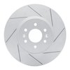 810-21028R Geoperformance Slotted Brake Rotor, 2009-2010 Kia/Hyundai/Genesis, Position: Front Right - image 1
