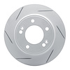 810-21034L Geoperformance Slotted Brake Rotor, Fits Select Kia/Hyundai/Genesis, Position: Rear Left - image 1