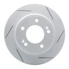 810-21034R Geoperformance Slotted Brake Rotor, Fits Select Kia/Hyundai/Genesis, Position: Rear Right - image 1