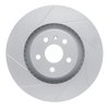 810-26005L Geoperformance Slotted Brake Rotor, Fits Select Tesla, Position: Rear Left - image 1
