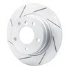 810-31028L Geoperformance Slotted Brake Rotor, 1991-1999 BMW, Position: Rear Left - image 2