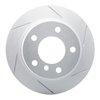 810-31039R Geoperformance Slotted Brake Rotor, 1995-1999 BMW, Position: Rear Right - image 1