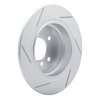810-31039R Geoperformance Slotted Brake Rotor, 1995-1999 BMW, Position: Rear Right - image 4