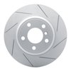 810-31136R Geoperformance Slotted Brake Rotor, 2000-2006 BMW, Position: Rear Right - image 1