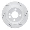 810-32003R Geoperformance Slotted Brake Rotor, 2002-2015 Mini, Position: Rear Right - image 1
