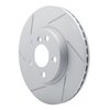 810-32015L Geoperformance Slotted Brake Rotor, 2014-2021 Mini, Position: Front Left - image 2