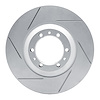 810-37008L Geoperformance Slotted Brake Rotor, 1992-2002 Multiple Makes/Models, Position: Front Left - image 1