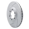 810-37008L Geoperformance Slotted Brake Rotor, 1992-2002 Multiple Makes/Models, Position: Front Left - image 2