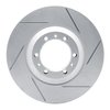 810-37008R Geoperformance Slotted Brake Rotor, 1992-2002 Multiple Makes/Models, Position: Front Right - image 1