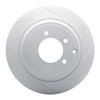 810-39024R Geoperformance Slotted Brake Rotor, 2007-2017 Multiple Makes/Models, Position: Rear Right - image 1