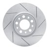 810-39025R Geoperformance Slotted Brake Rotor, Fits Select Mopar, Position: Front Right - image 1