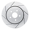 810-42008L Geoperformance Slotted Brake Rotor, Fits Select Mopar, Position: Rear Left - image 1