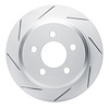 810-42023L Geoperformance Slotted Brake Rotor, 1993-1998 Mopar, Position: Rear Left - image 1