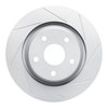 810-42033R Geoperformance Slotted Brake Rotor, 2012-2018 Mopar, Position: Front Right - image 1