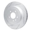 810-46020L Geoperformance Slotted Brake Rotor, 2005-2011 GM, Position: Rear Left - image 2