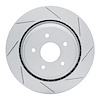 810-46021R Geoperformance Slotted Brake Rotor, 2005-2013 GM, Position: Rear Right - image 1