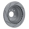 810-48032R Geoperformance Slotted Brake Rotor, 1997-2005 GM, Position: Rear Right - image 4