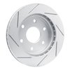 810-48036L Geoperformance Slotted Brake Rotor, 1999-2008 GM, Position: Front Left - image 4