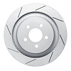 810-54074L Geoperformance Slotted Brake Rotor, Fits Select Ford/Lincoln/Mercury/Mazda, Position: Rear Left - image 1
