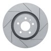 810-54078R Geoperformance Slotted Brake Rotor, 2015-2020 Ford/Lincoln/Mercury/Mazda, Position: Front Right - image 1