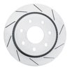 810-54189R Geoperformance Slotted Brake Rotor, 2004-2011 Ford/Lincoln/Mercury/Mazda, Position: Rear Right - image 1