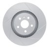 810-54191R Geoperformance Slotted Brake Rotor, 2004-2006 Ford/Lincoln/Mercury/Mazda, Position: Front Right - image 1