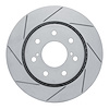 810-54219L Geoperformance Slotted Brake Rotor, 2010-2014 Ford/Lincoln/Mercury/Mazda, Position: Front Left - image 1