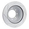 810-54227R Geoperformance Slotted Brake Rotor, Fits Select Ford/Lincoln/Mercury/Mazda, Position: Rear Right - image 4