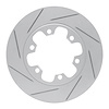 810-54229L Geoperformance Slotted Brake Rotor, Fits Select Ford/Lincoln/Mercury/Mazda, Position: Rear Left - image 1