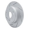 810-58019L Geoperformance Slotted Brake Rotor, 2003-2011 Acura/Honda, Position: Rear Left - image 2