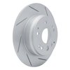 810-58019R Geoperformance Slotted Brake Rotor, 2003-2011 Acura/Honda, Position: Rear Right - image 2