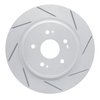 810-58029R Geoperformance Slotted Brake Rotor, Fits Select Acura/Honda, Position: Rear Right - image 1