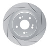 810-58036R Geoperformance Slotted Brake Rotor, Fits Select Acura/Honda, Position: Rear Right - image 1