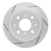 810-59014L Geoperformance Slotted Brake Rotor, 1988-2001 Acura/Honda, Position: Rear Left - image 1