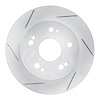 810-59024L Geoperformance Slotted Brake Rotor, 1997-2015 Acura/Honda, Position: Rear Left - image 1