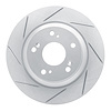 810-59028L Geoperformance Slotted Brake Rotor, 2000-2009 Acura/Honda, Position: Rear Left - image 1