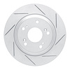 810-59028R Geoperformance Slotted Brake Rotor, 2000-2009 Acura/Honda, Position: Rear Right - image 1