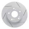810-59030R Geoperformance Slotted Brake Rotor, 2002-2015 Acura/Honda, Position: Front Right - image 1