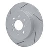 810-59031L Geoperformance Slotted Brake Rotor, 2001-2005 Acura/Honda, Position: Rear Left - image 2