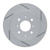 810-59031R Geoperformance Slotted Brake Rotor, 2001-2005 Acura/Honda, Position: Rear Right - image 1