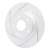 810-59068L Geoperformance Slotted Brake Rotor, 2017-2020 Acura/Honda, Position: Rear Left - image 2