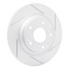 810-59068R Geoperformance Slotted Brake Rotor, 2017-2020 Acura/Honda, Position: Rear Right - image 2