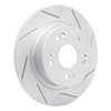 810-59071R Geoperformance Slotted Brake Rotor, Fits Select Acura/Honda, Position: Rear Right - image 2