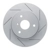 810-63090R Geoperformance Slotted Brake Rotor, 2005-2016 Smart, Position: Front Right