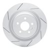 810-63150L Geoperformance Slotted Brake Rotor, 2013-2019 Mercedes-Benz, Position: Rear Left - image 1