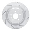810-63150R Geoperformance Slotted Brake Rotor, 2013-2019 Mercedes-Benz, Position: Rear Right - image 1